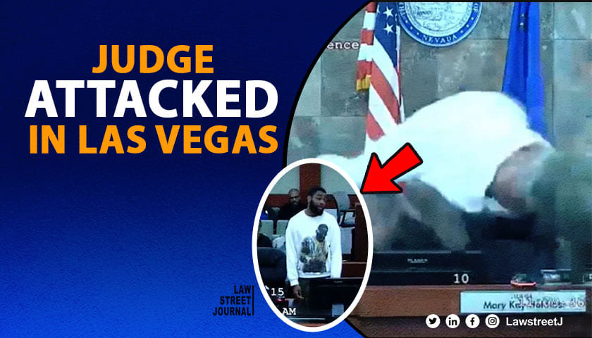 Judge attacked in Las Vegas courtroom during sentencing