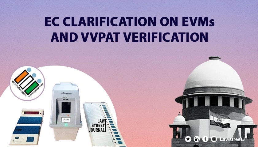 SC seeks clarifications from EC on EVMs