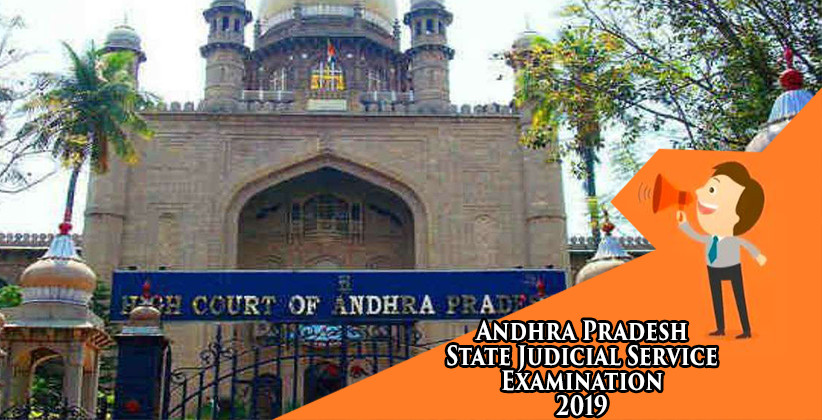Andhra Pradesh State Judicial Service Examination 2019 For Civil Judge [Junior Division] 