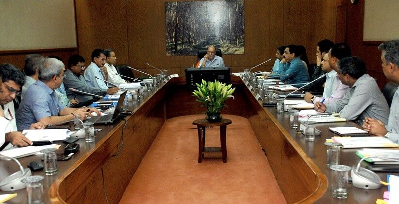 Delhi LG Holds Law & Order Meeting At Raj Niwas
