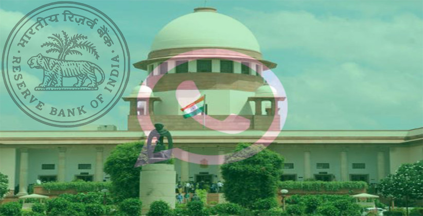 Supreme Court of India Wants RBI to Respond on Norms for payment through WhatsApp