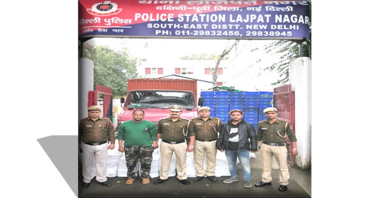 Booze Supplied In Milk Crates Seized, 2 Bootleggers Arrested