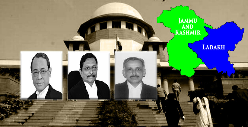 Five-Judge Constitution Bench To Hear Petitions Challenging Abrogation Of Special Status And Bifurcation Of J&K