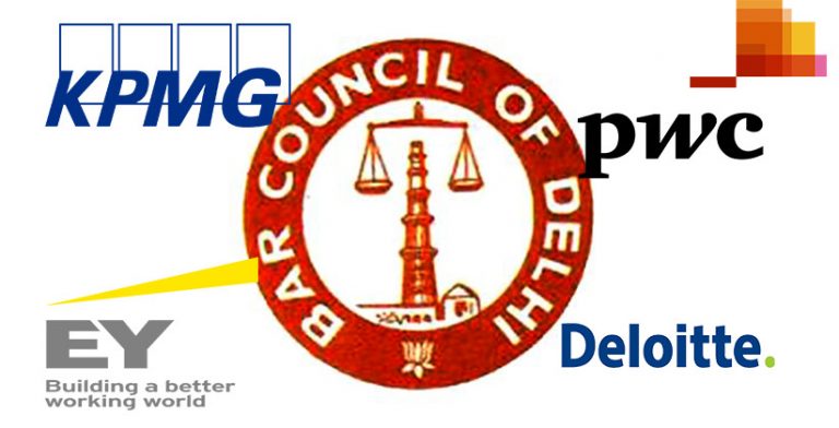 Bar Council of Delhi Bars Big Four Accounting Firms From Practicing Law