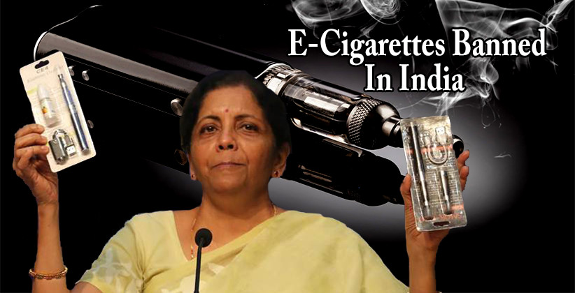 Union Government Bans E-Cigarettes In India Citing Health Hazard