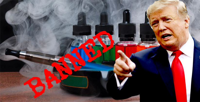 Trump Administration Seeks Ban On Sale Of Flavoured E-Cigarettes
