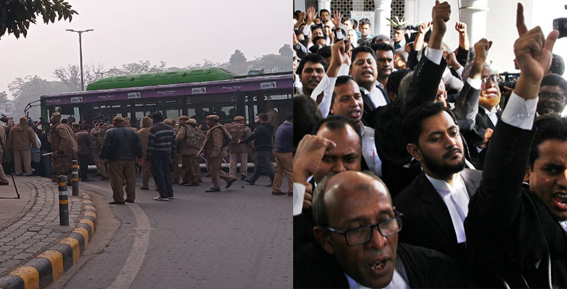 Lawyers Chant “Shame, Shame” After Delhi HC Declines Interim Protection To Students Against Coercive Action: Jamia Violence