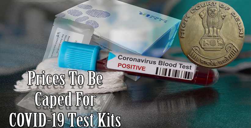 Prices To Be Caped Test Kits