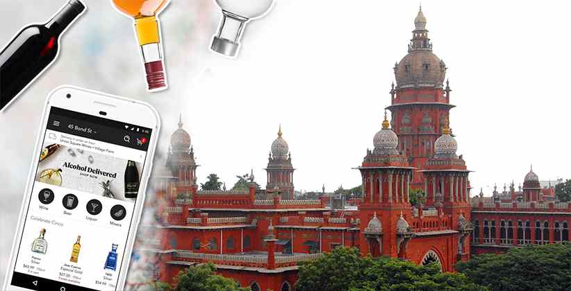 Madras HC : Cost Of Rs. 20,000 On Litigant For Seeking Directions to build a Mobile App And Website For Liquor Sale [READ ORDER]