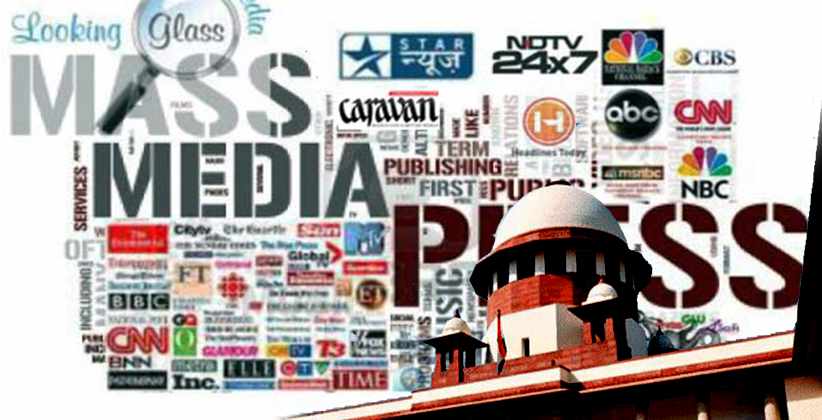 No FIR Against Media Houses