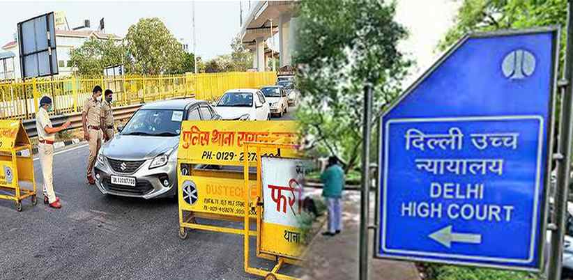 Plea in High Court Against Delhi Government’s Decision to Seal Borders