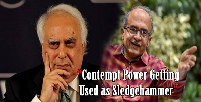 ‘Contempt Power Getting Used as Sledgehammer’: Kapil Sibal On Prashant Bhushan Contempt Case
