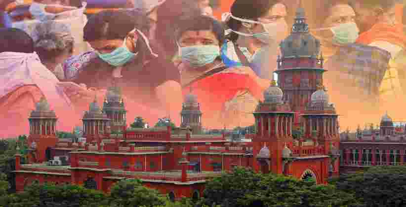 Madras HC Directs Government to Strictly Implement Rules Indicating Punishment for Not Wearing Mask, Spitting in Public, Etc.