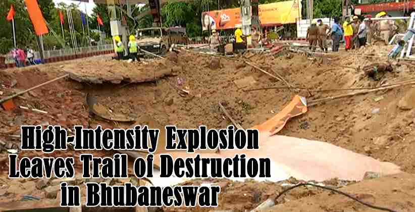 High-Intensity Explosion Leaves Trail of Destruction in Bhubaneswar