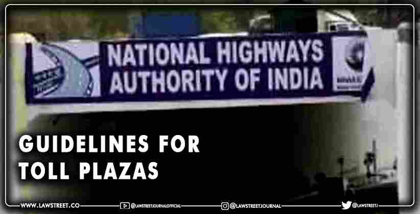 Guidelines For Toll Plazas