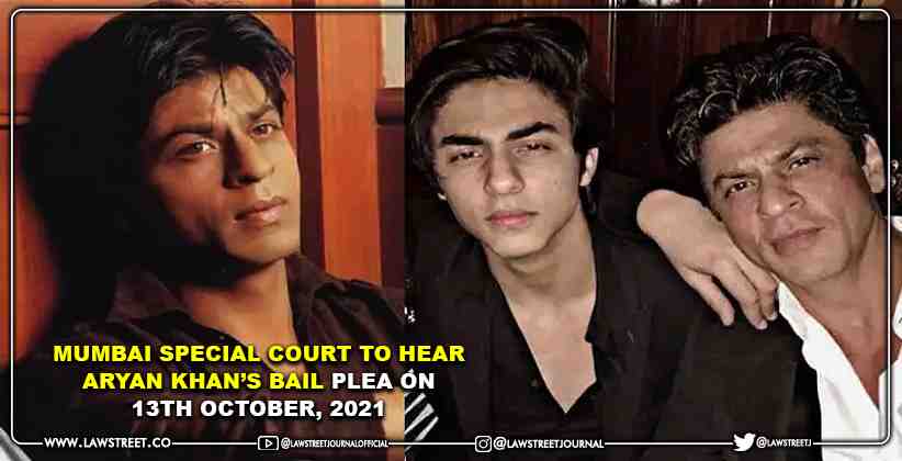 Mumbai Special Court To Hear Aryan Khan’s Bail Plea On 13th October, 2021