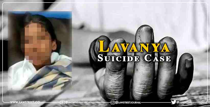 Lavanya Suicide Case High Court takes up the case