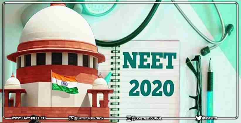 Supreme Court to hear the matter of discrepency in OMR scanning in NEET UG exam