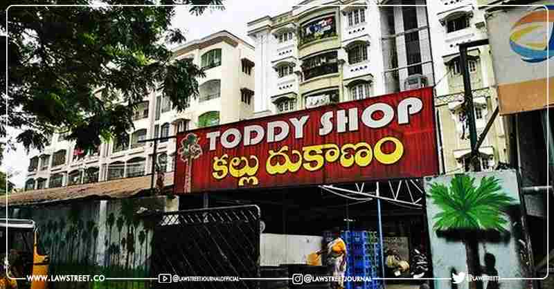 Toddy Shop Near Residential Area