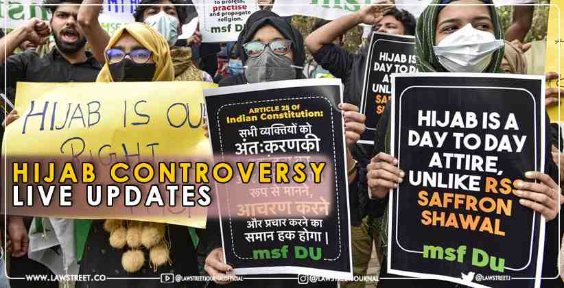 Hijab Controversy - Karnataka High Court Full Bench Hearing [LIVE UPDATES]