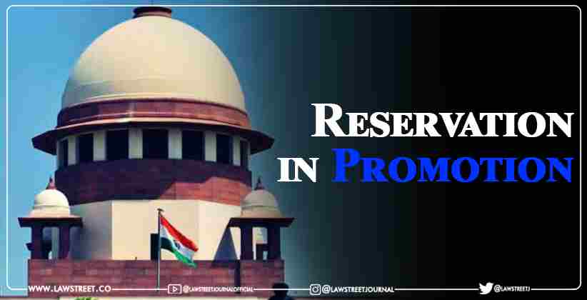 Reservation in Promotion: Review Petition in Jarnail Sing judgement for prospective effect.