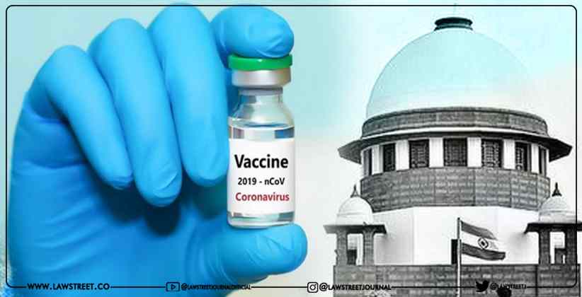 Supreme Court is hearing plea seeking mandating vaccination for COVID-19