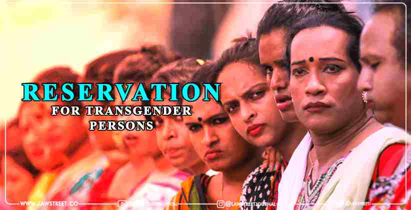 Reservation for Transgender Persons Delhi High Court
