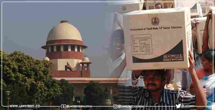 Supreme Court is hearing plea against freebies promised by political parties