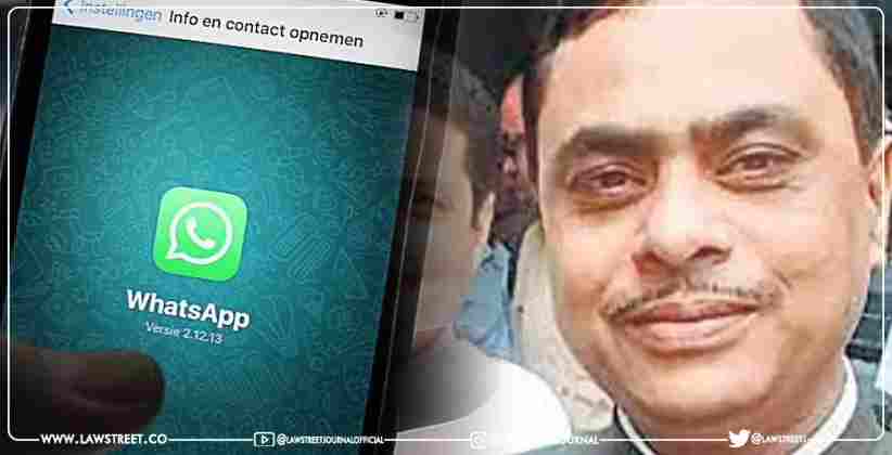 WhatsApp Full Cooperation Dhanbad Judge Murder Case