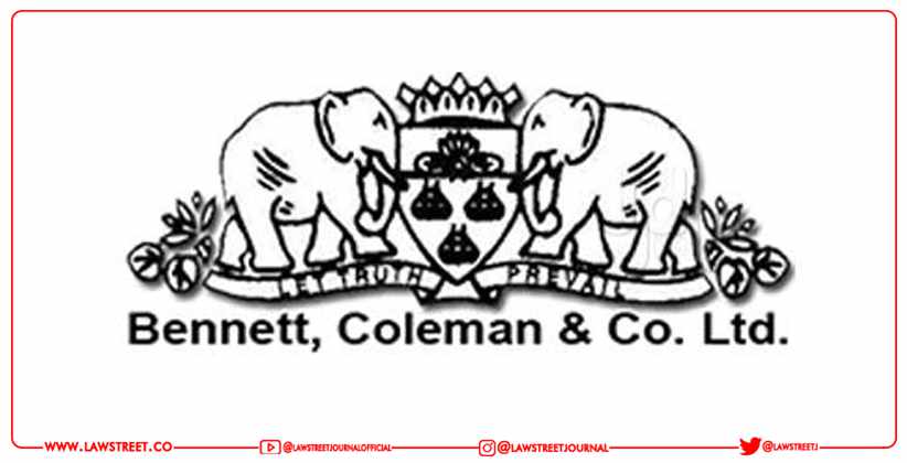 Bennett Coleman and Company Limited Delhi High Court Sameet Thakkar