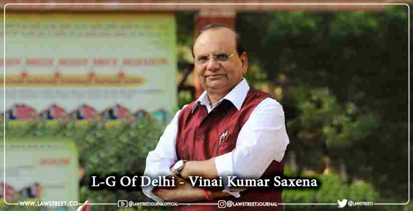 New L-G Of Delhi - Vinai Kumar Saxena -…
