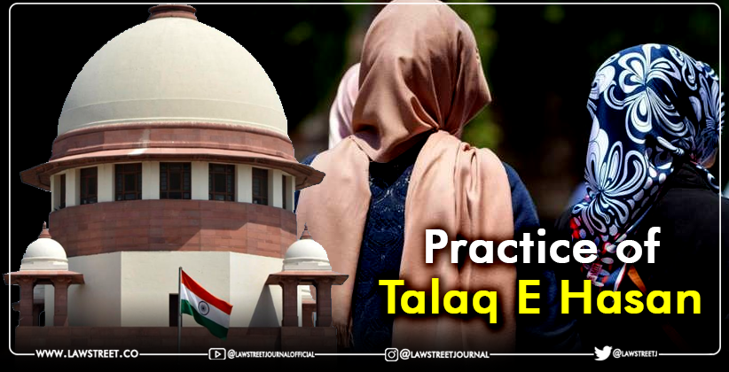 Supreme Court Sr Advocate mentions the plea by a Muslim woman challenging the practice of Talaq e Hasan