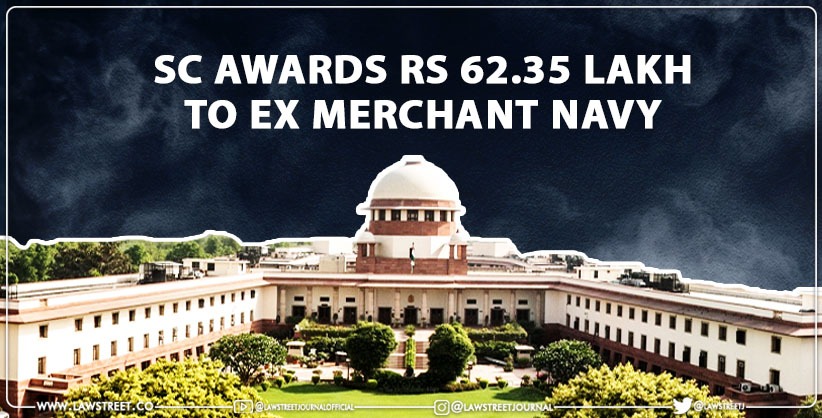 SC awards Rs 62.35 lakh to ex Merchant Navy personnel for amputation of right hand