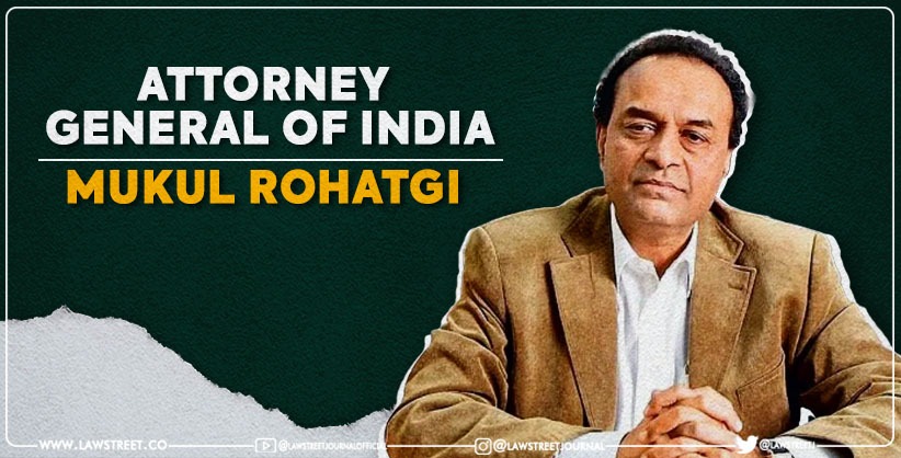 Mukul Rohatgi Set To Return as Attorney General of India