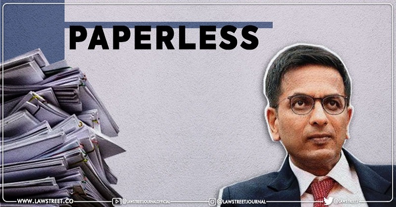 Justice Chandrachud-led Constitution Bench To Go Paperless