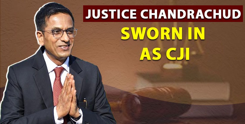 Justice Chandrachud sworn in as CJI