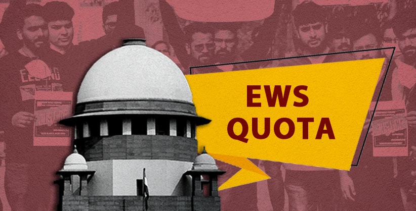 SC by 3:2 upholds validity of EWS quota