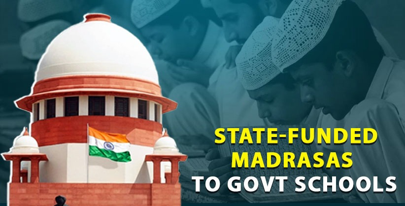 SC notice to Assam govt on plea against turning state-funded madrasas to govt schools