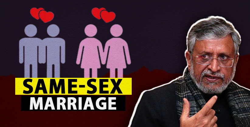 BJP MP opposes same-sex marriage 