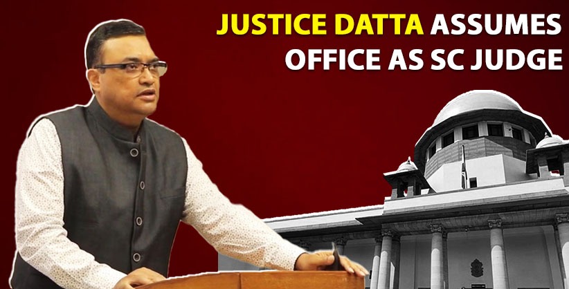 Justice Datta assumes office as SC Judge