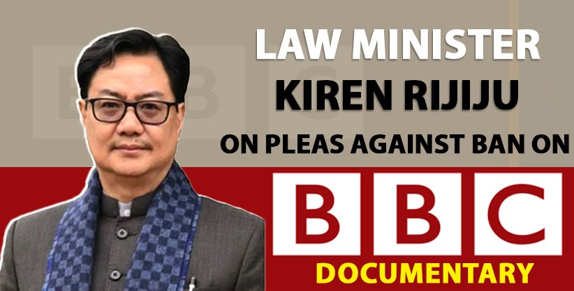 'This is how they waste SC's precious time', Law Minister on pleas against ban on BBC documentary 
