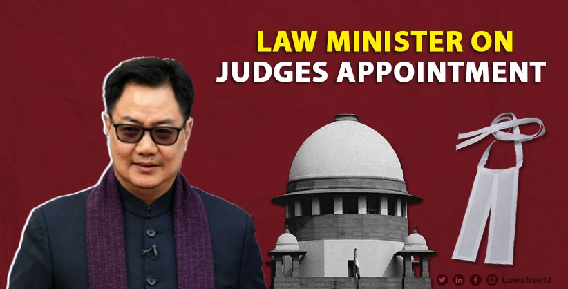 Response from SC awaited on govt nominee in search-cum-evaluation panel, Law Minister on judges appointment 