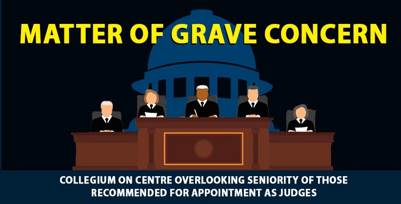 'Matter of grave concern,' Collegium on Centre overlooking seniority of those recommended for appointment as judges [Read Resolution]