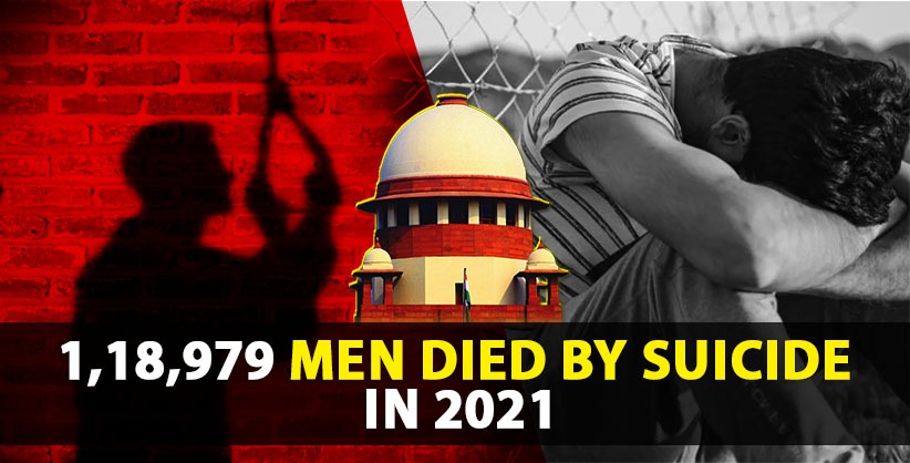 '1,18,979 men died by suicide in 2021,' Plea filed in SC for National Commission for Men
