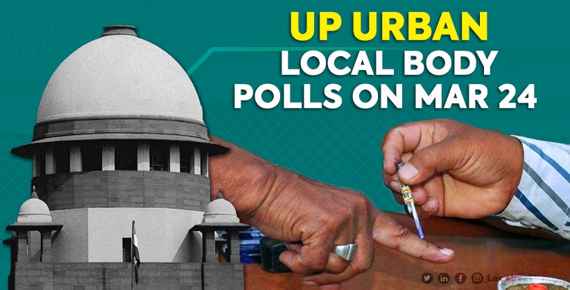 SC to hear plea on UP Urban Local body polls on Mar 24