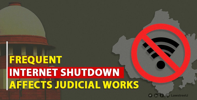 'Frequent internet shutdown affects judicial works', SC to hear plea after Holi break