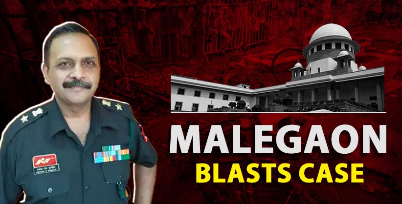 Malegaon blasts case: SC declines to consider plea by Prasad Purohit against lack of sanction [Read Order]