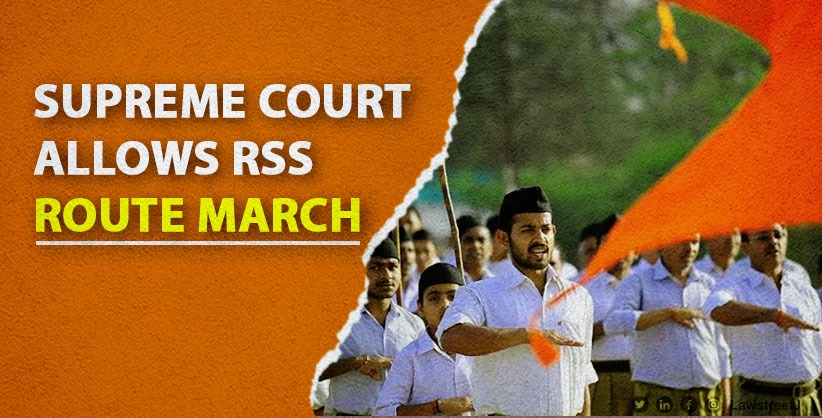 Supreme Court Slams Tamil Nadu Government for Blocking RSS March