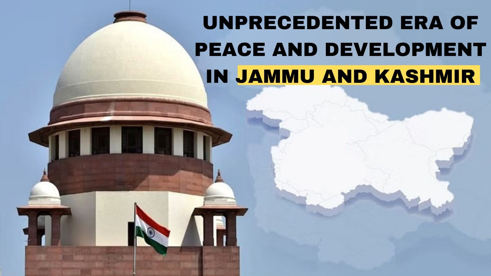 Unprecedented Era of Peace and Development in Jammu and Kashmir Following Article 370 Withdrawal: Centre to SC