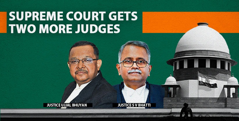 Supreme Court gets two more judges, Increasing Strength to 32 